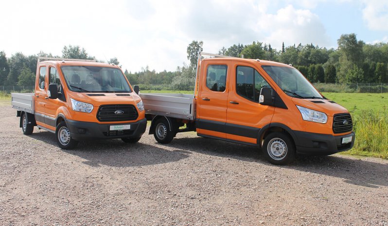 1 Ford Transit Mit Schoon Pritsche Stirnwandgitter